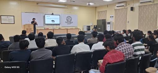 Felicitation to Students and Achievers Talk for Guiding Pre-Final Year Students
